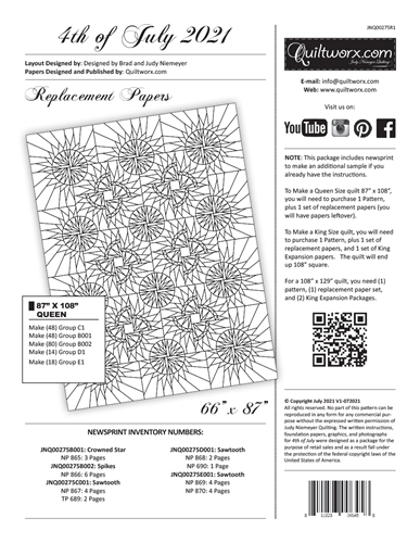 Mini Arc Ruler Set designed by Judy Niemeyer / Quiltworx